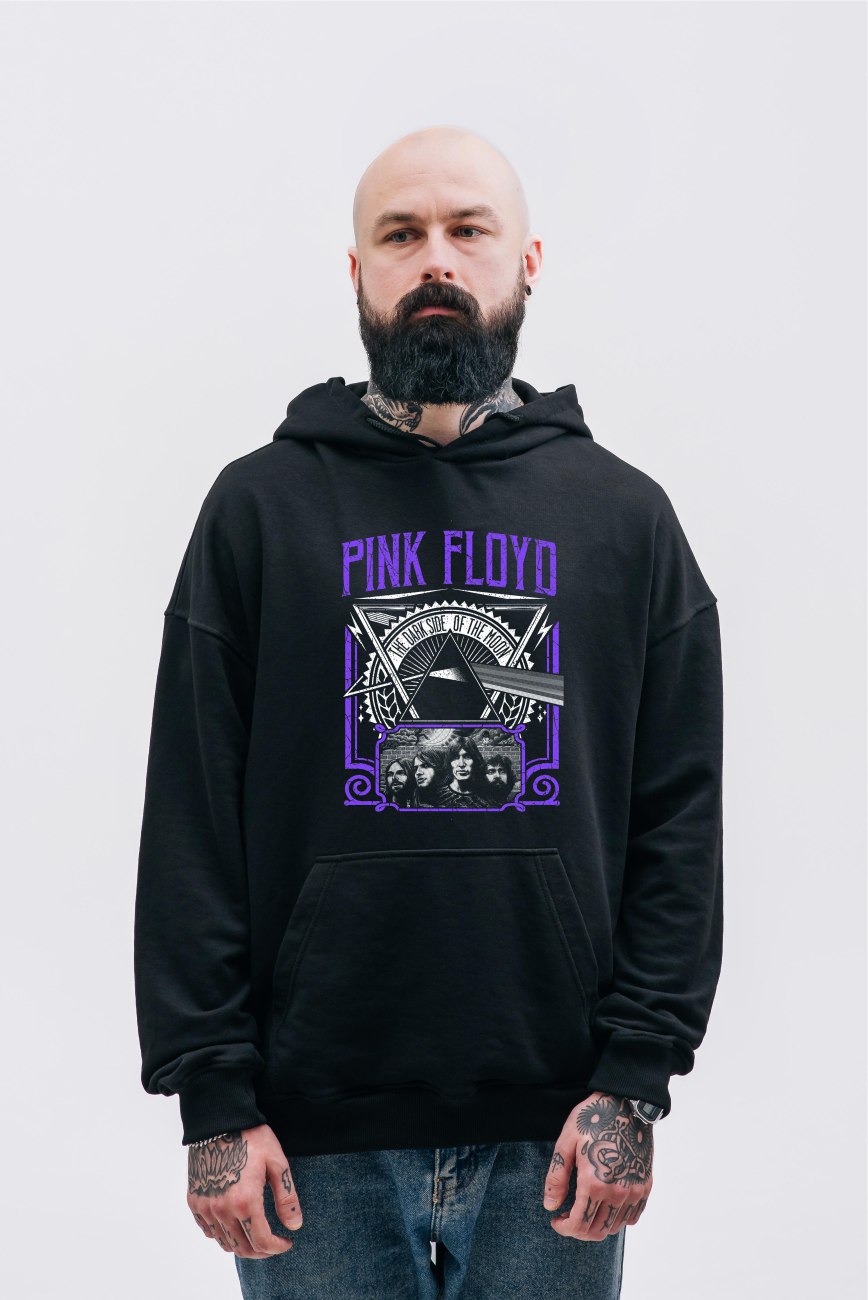 Кенгуру тринитка футер Pink Floyd 2 S - XL